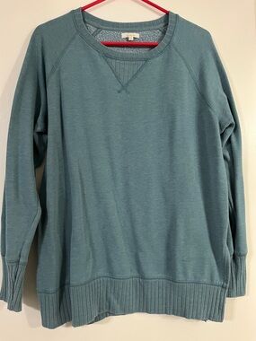 Maurices Teal Scoop Neck Sweater